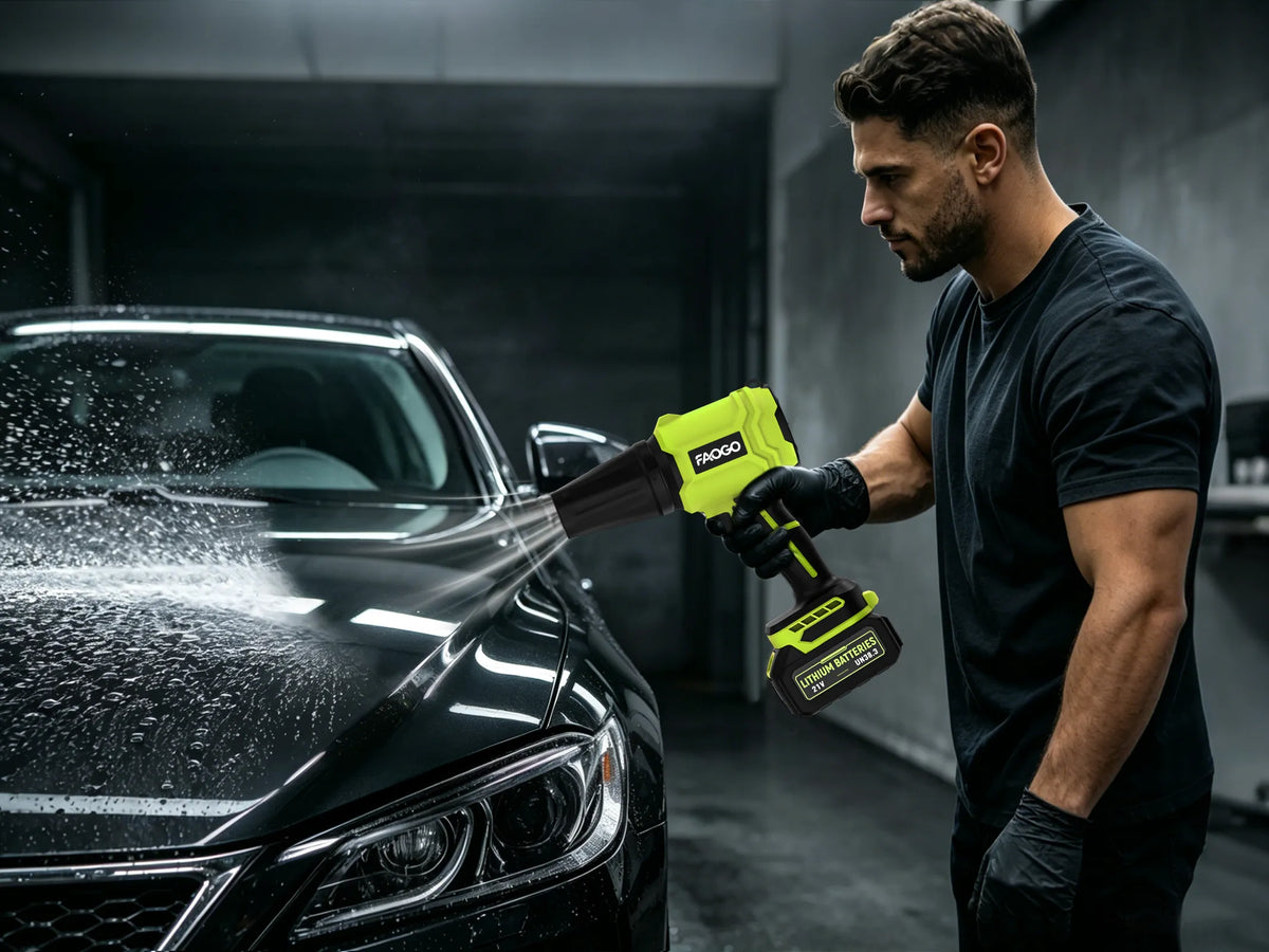 Turbo Fan vs. Microfiber Towel: The Science of Safe Car Drying