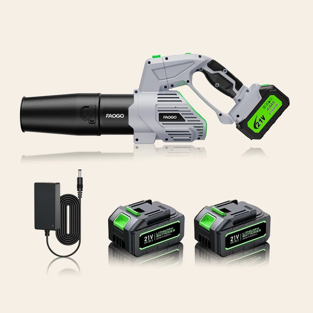 FAOGO cordless electric leaf blower handheld outdoor