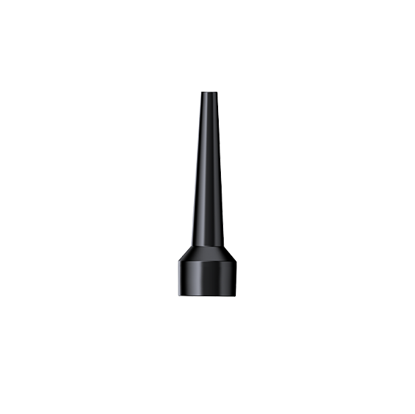 ZARIMI black slim pointed cone nozzle
