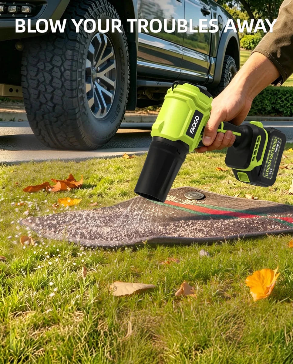 980K RPM Cordless Leaf Blower with Brushless Motor