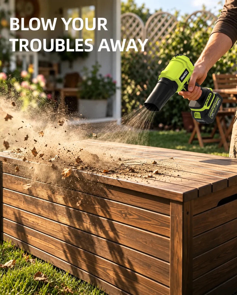 980K RPM Cordless Leaf Blower with Brushless Motor