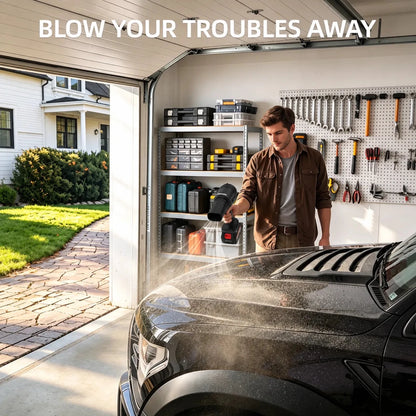 980K RPM Cordless Leaf Blower with Brushless Motor
