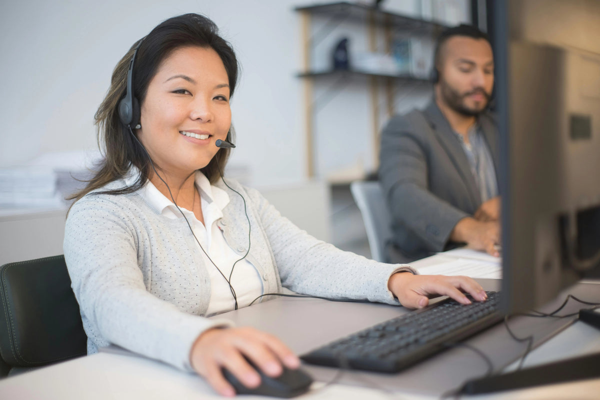 Friendly FAOGO customer support representative smiling and ready to help with your order.